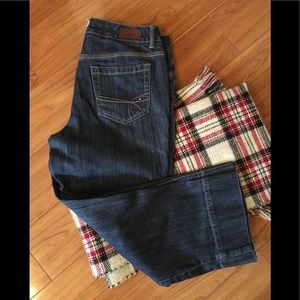 High Rise cropped jeans